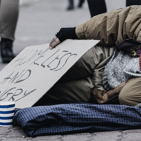 Homeless Shelter Man Homeless Shelter Man